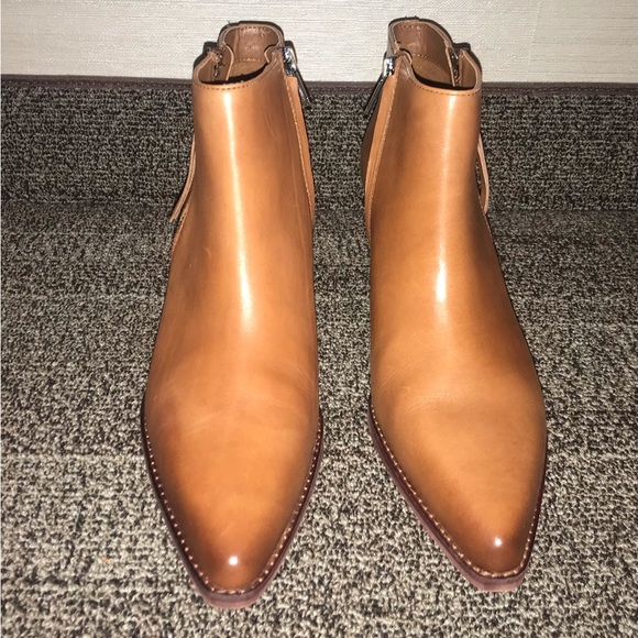 Sam Edelman Walden Booties Boots! Size 9.5. Whiskey. Brand new, never worn! - Picture 1 of 8
